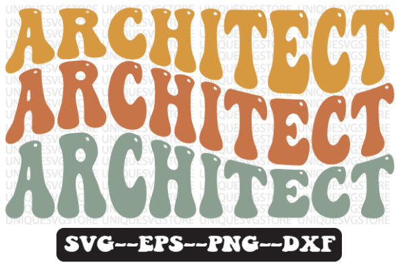Architect Quote Retro Svg Design for Crafts and Graphics