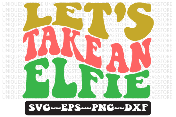 Elfie Retro Svg Design for Crafts and Graphics