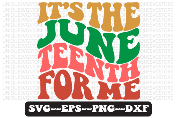 Juneteenth for Me Svg Design Review