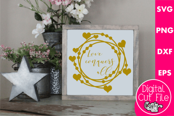 Love Conquers All Graphics for Local Business Branding