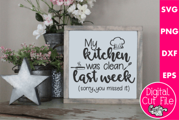 My Kitchen Was Clean Last Week Sorry Embroidery Review